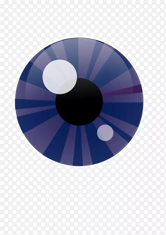 电脑图标眼睛虹膜夹艺术眼