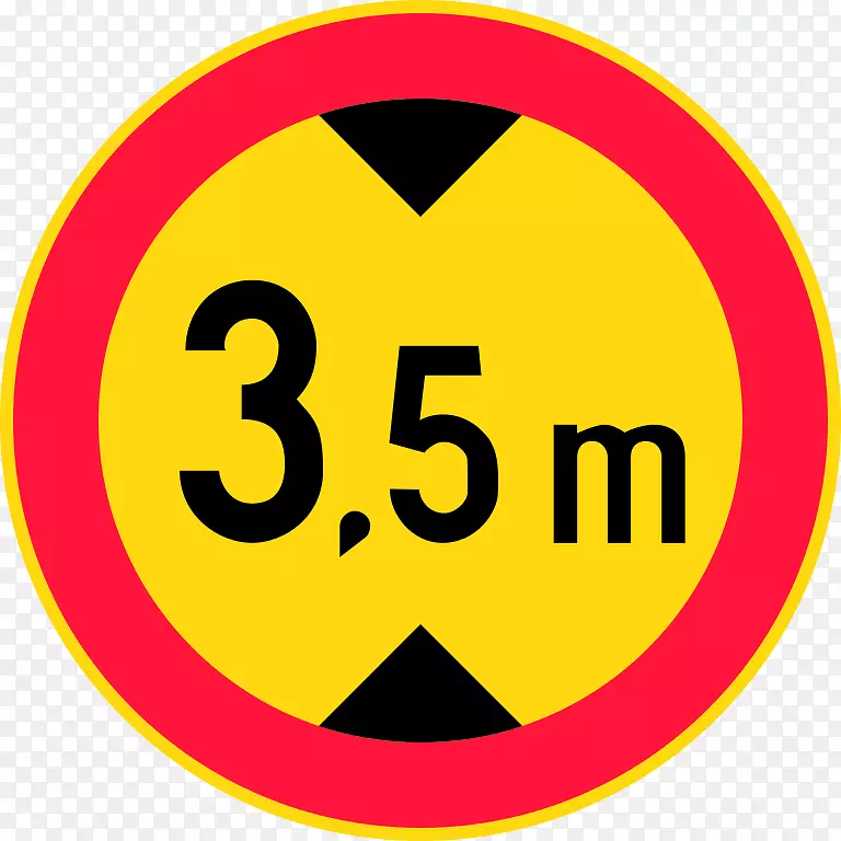 禁止交通标志限速车辆警告标志-芬兰