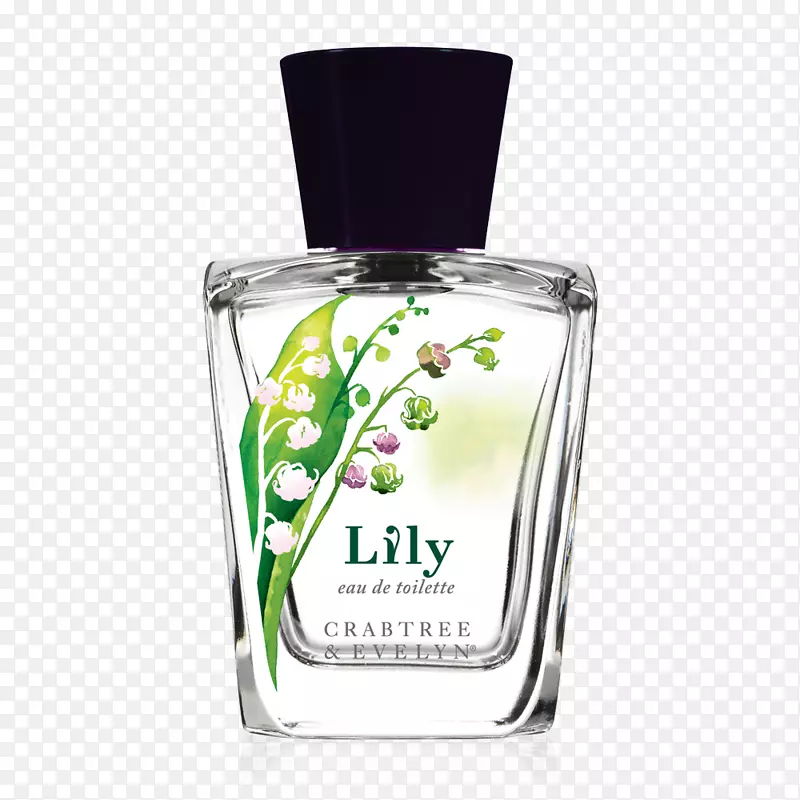 香水，洗漱剂，克拉布树和伊夫林麝香，山谷里的百合花