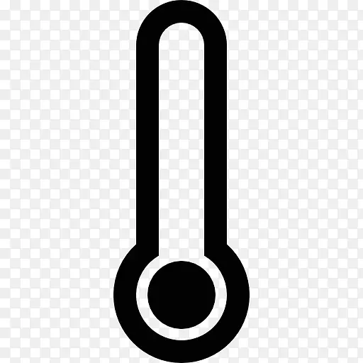 计算机图标温度计冷度