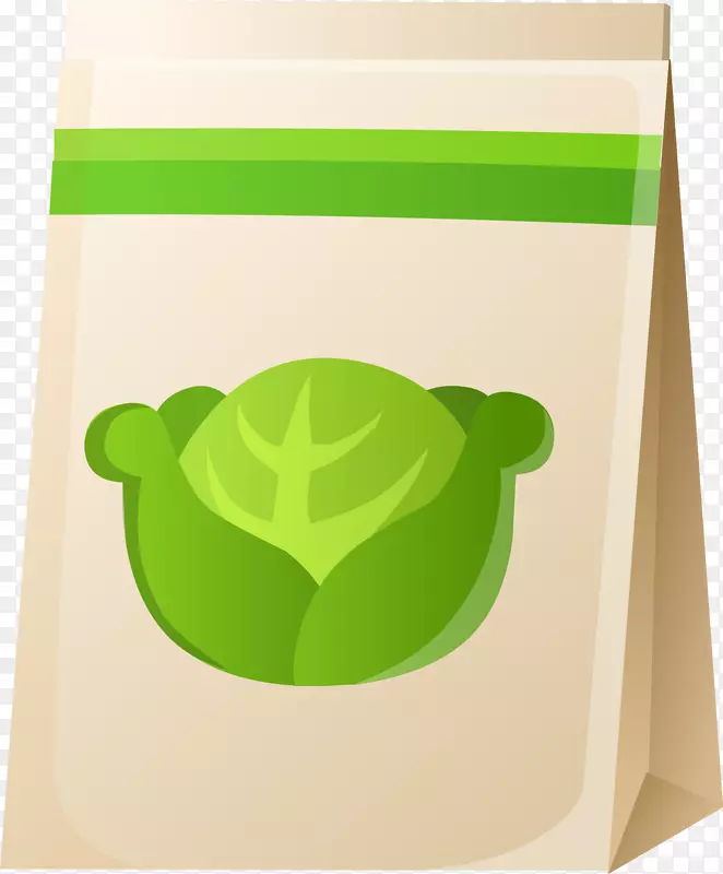 有机食品种子塑料袋-卷心菜