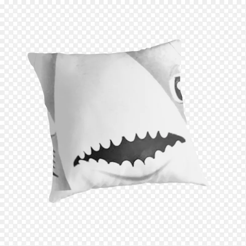 投掷枕头垫纺织品-幼鲨