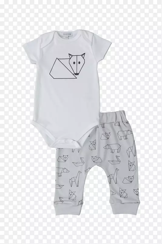 婴儿和幼童一件婴儿服装t恤男孩折纸