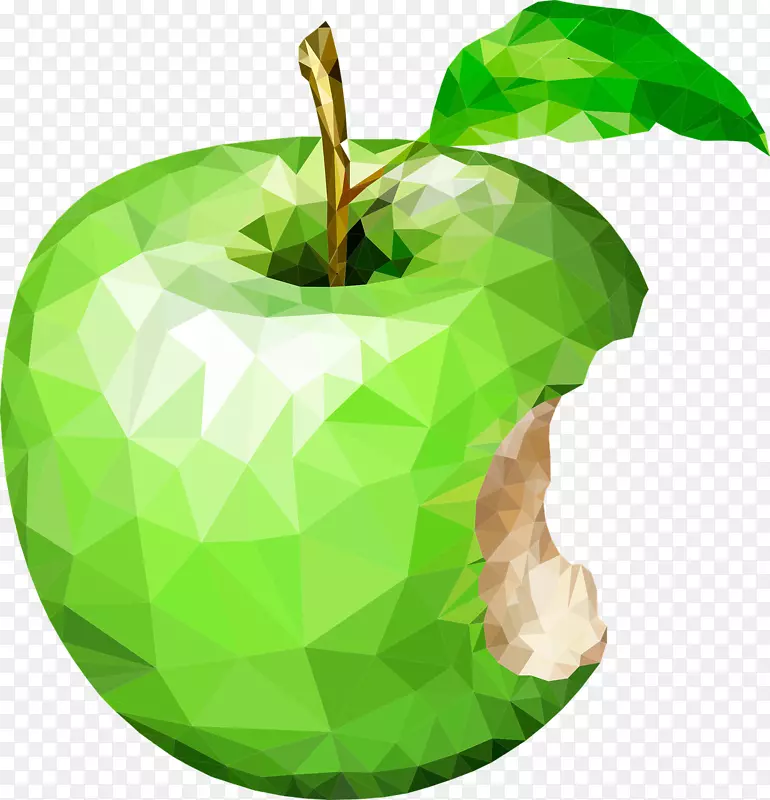 苹果电脑图标剪贴画-苹果水果
