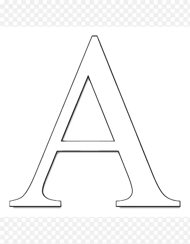 三角形区域-满字母