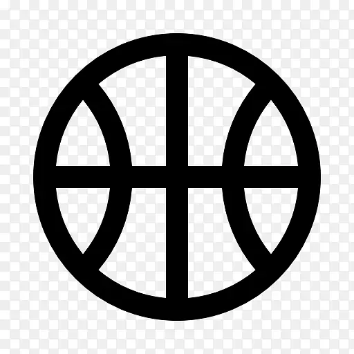更好的篮球运动篮球场电脑图标-曲线