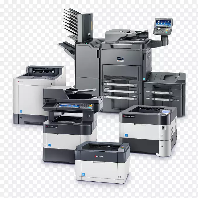 Kyocera文档解决方案多功能打印机标准纸张大小-组合