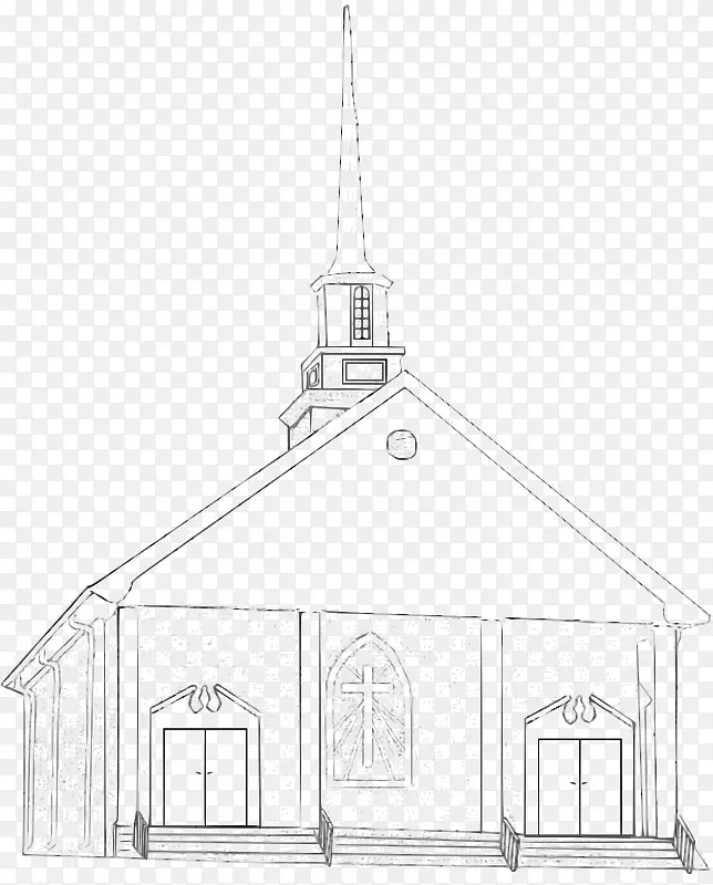 教堂剪贴画-教堂