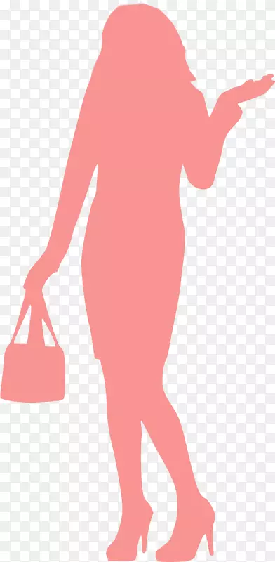 公共领域剪贴画-女性模特