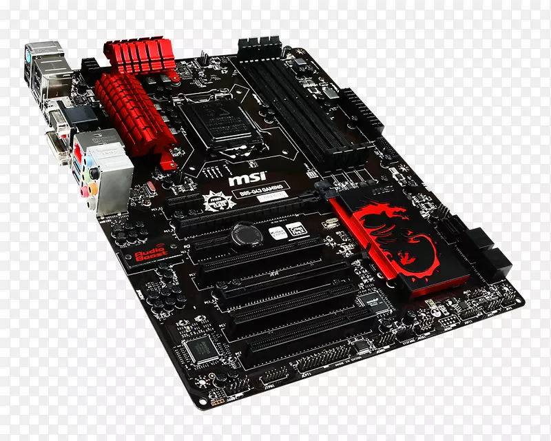 英特尔lga 1151 msi主板atx电源插座