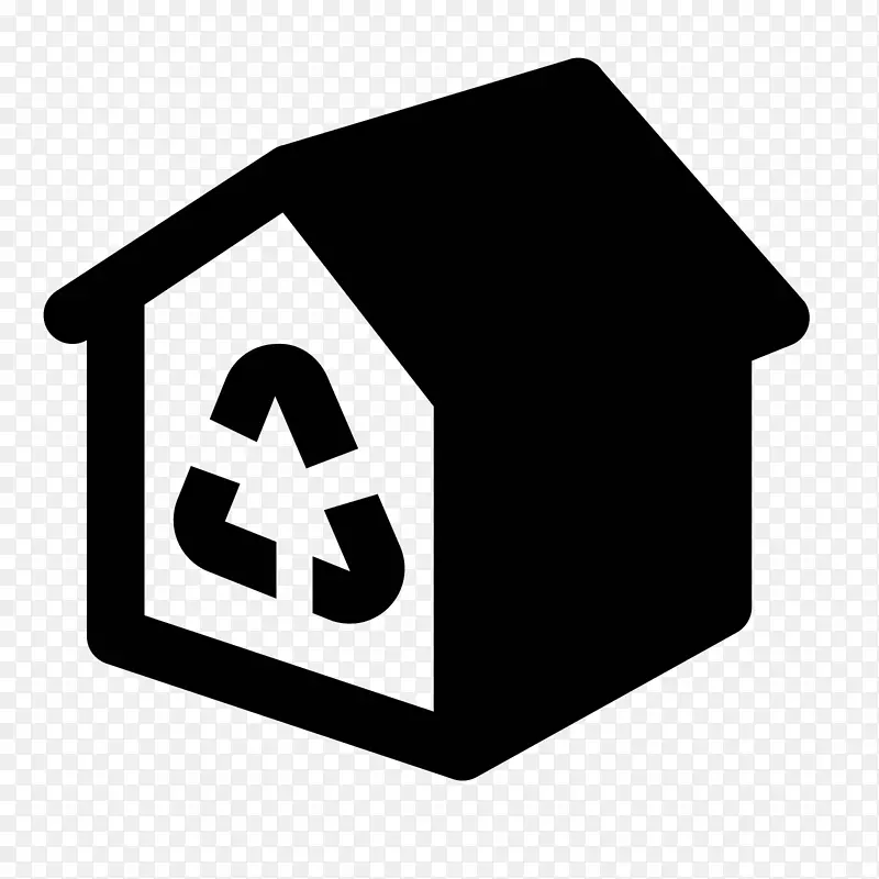 电脑图标象征房屋剪贴画-家庭图标