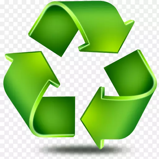 废纸回收符号-回收