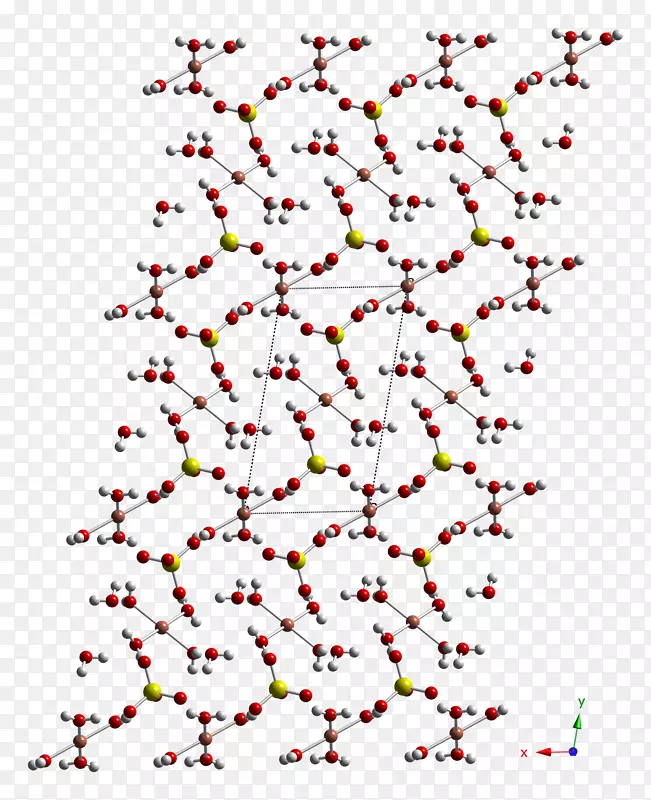 硫酸铜晶体结构-结晶球