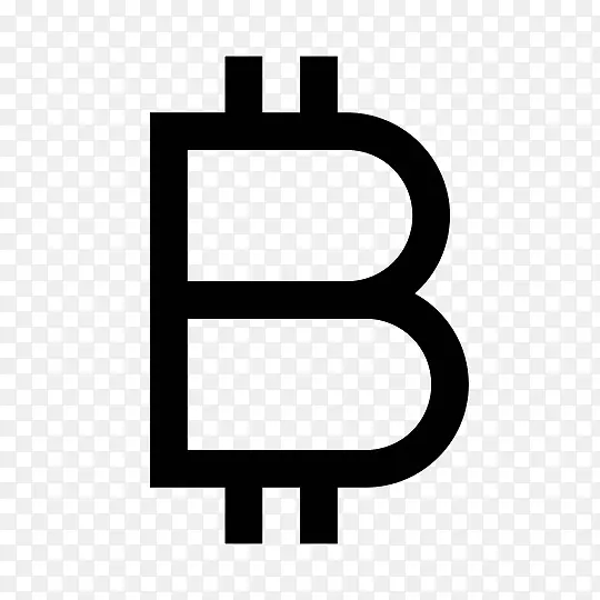 比特币计算机图标加密货币钱包区块链比特币