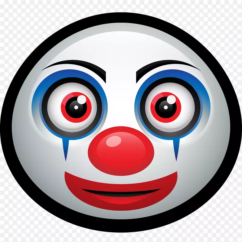 小丑笑脸电脑图标表情