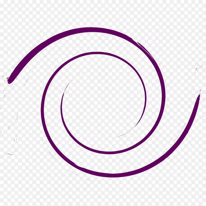 紫色洋红色圆圈卡通片艺术-标志模板