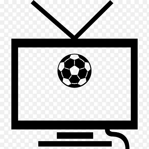电脑图标电视足球运动比赛