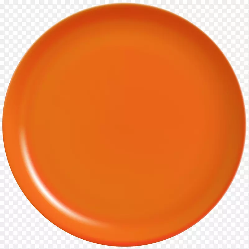 平板橙色剪贴画-橙色