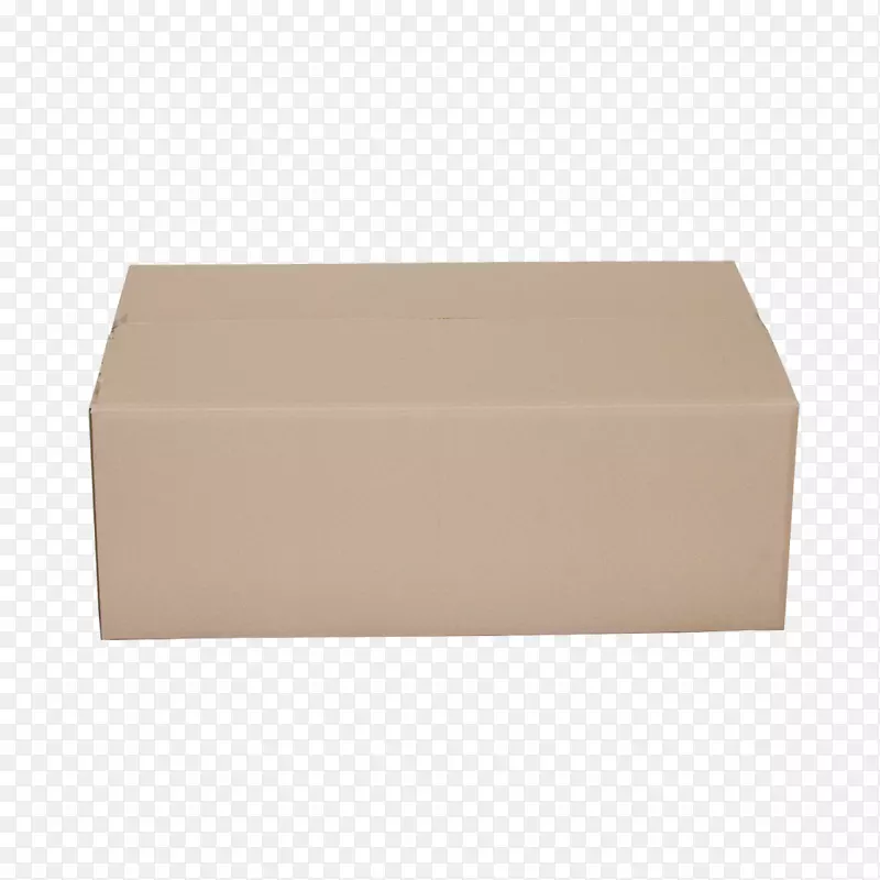 棕色米黄色长方形盒