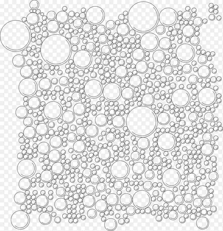 纹理映射DeviantArt-白色气泡