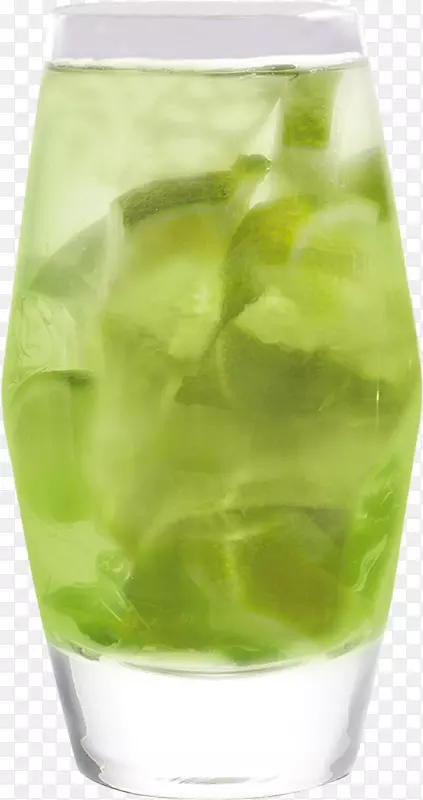 果汁凯皮罗斯卡石灰乳鸡尾酒饮料-莫吉托