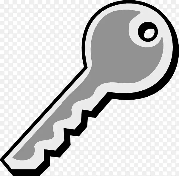 钥匙剪贴画-钥匙