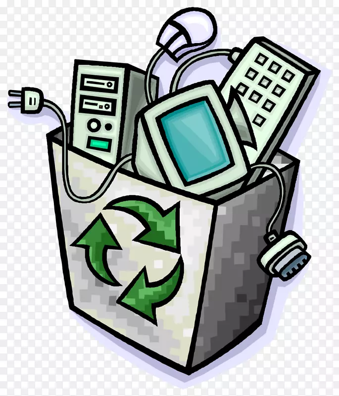 电子废物电子计算机回收.回收箱
