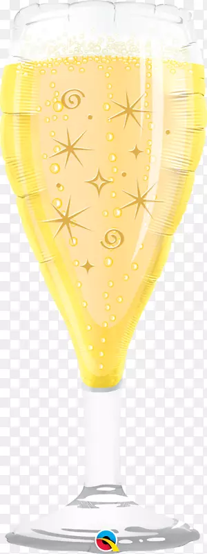 气球香槟派对玻璃礼品-酒杯
