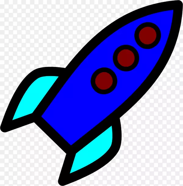 电脑图标火箭剪辑艺术-火箭