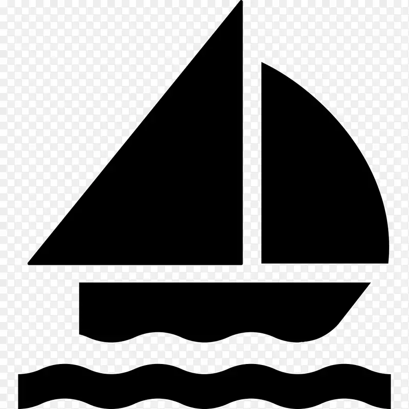 帆船，电脑图标，游艇.木船