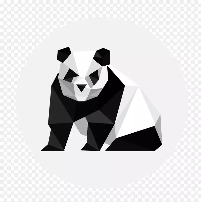 大熊猫折纸夹艺术-熊猫