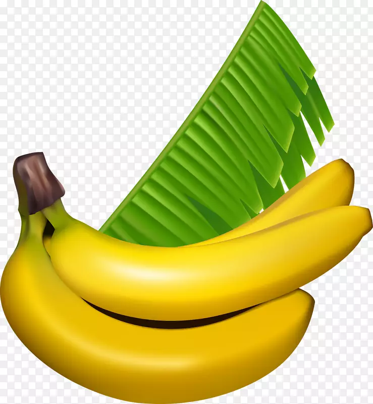 水果绘画艺术-香蕉