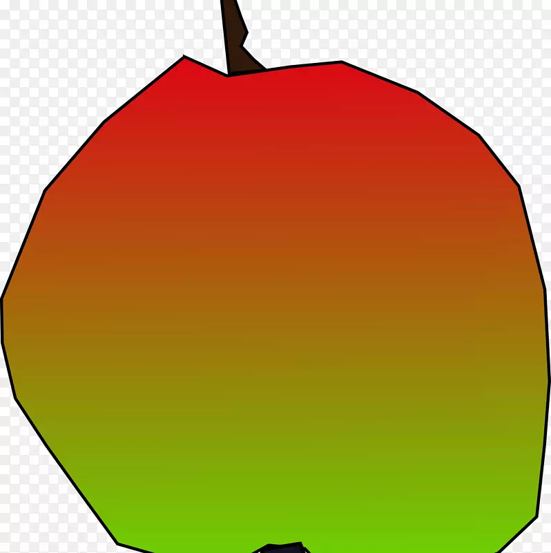 水果采摘苹果园道路剪贴画-苹果