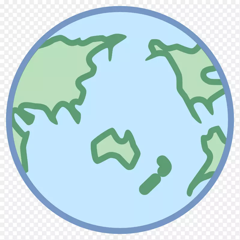 地球不是地球平面地球计算机图标-地球仪