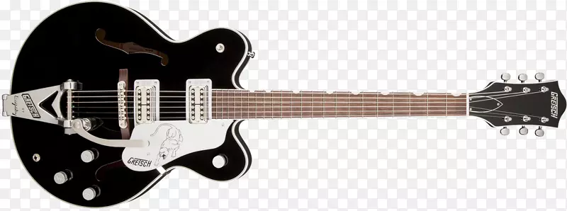 Gretsch 6128 Gretsch白色猎鹰吉他切割-低音吉他