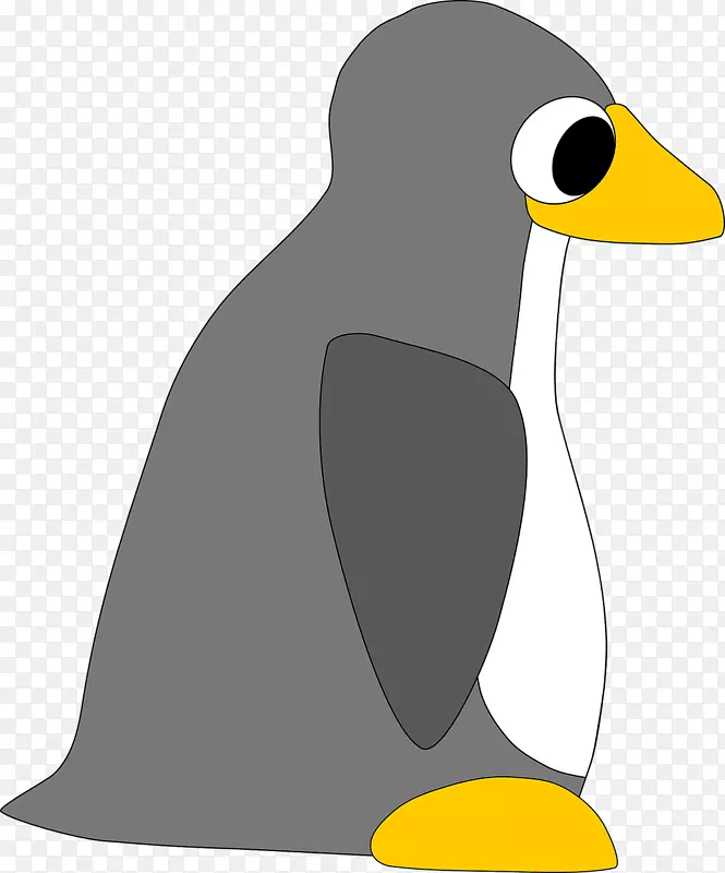企鹅燕尾服剪贴画-linux