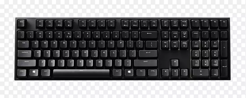 电脑键盘樱桃背光游戏键盘电气开关键盘