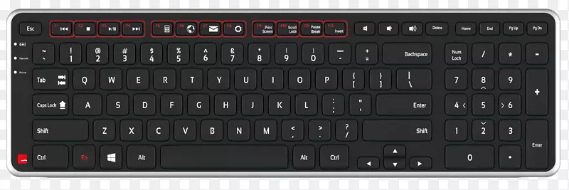 电脑键盘输入装置电子数字键盘笔记本电脑键盘