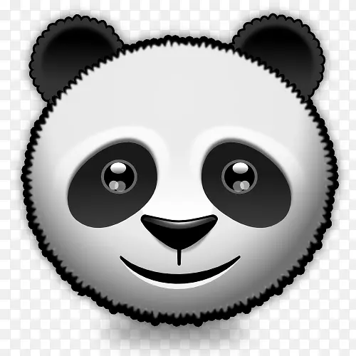 表情笑脸演示应用程序大熊猫在线聊天-熊猫