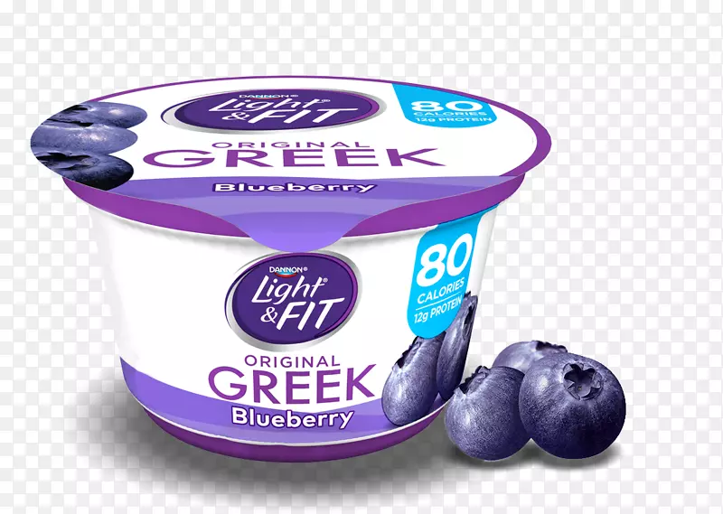 奶昔，希腊酸奶，草莓，Chobani-蓝莓