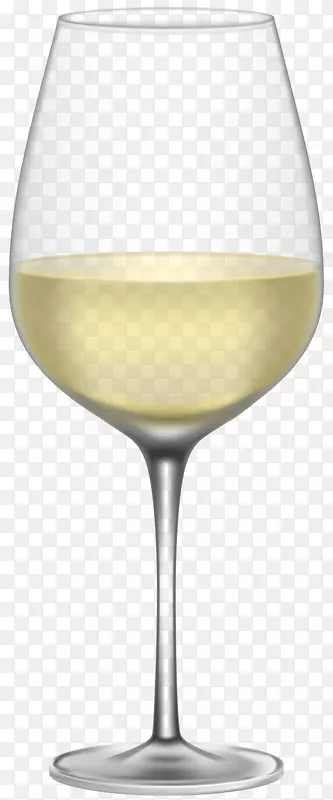 酒杯香槟白葡萄酒