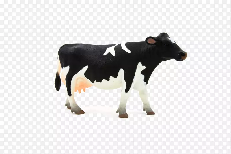 荷斯坦爱幼牛羊玩具阿拉伯马游戏-奶牛