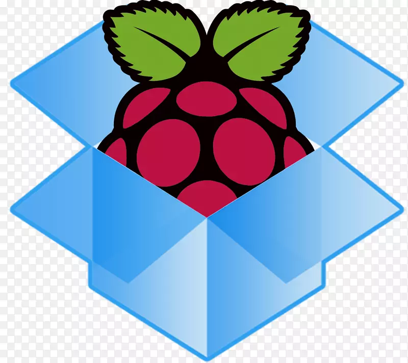 嵌入式系统上的芯片徽标linux上的raspberry pi基础系统-覆盆子