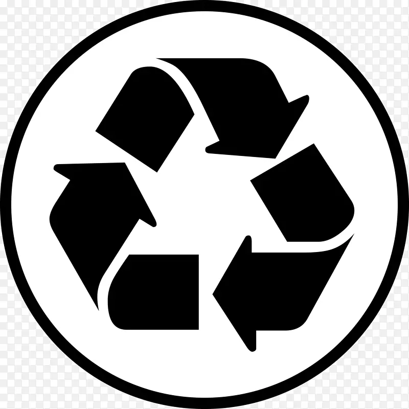 废纸回收符号-循环利用