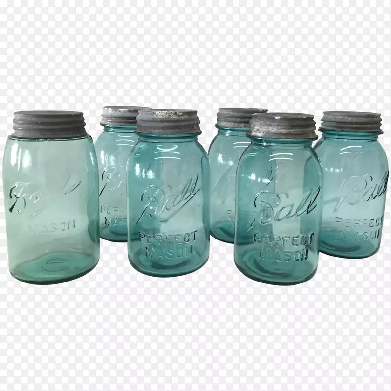梅森罐，玻璃食品储存容器，盖子瓶-梅森瓶