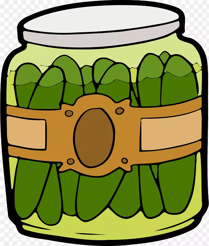 黄瓜腌制罐夹艺术罐