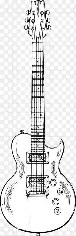 吉普森莱斯保罗电吉他绘图夹艺术吉他