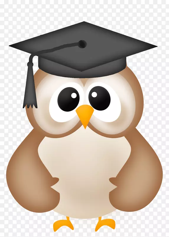 毕业典礼广场学术帽剪贴画-毕业帽