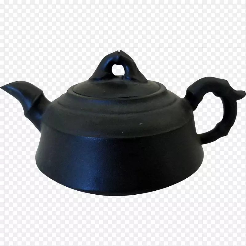 茶壶小器具餐具钴蓝茶壶
