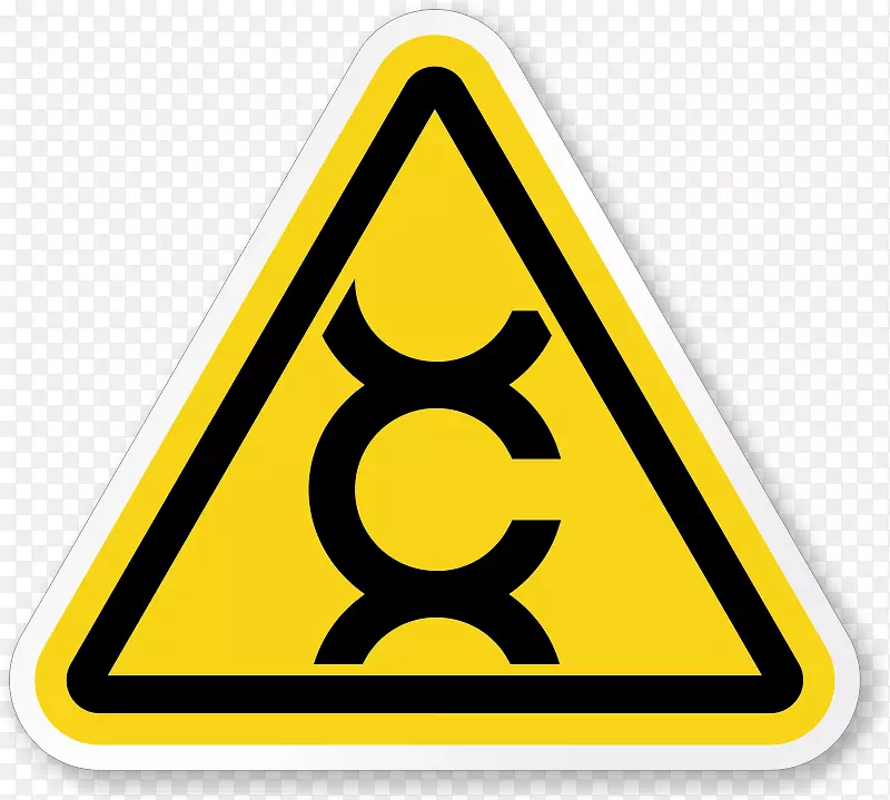 危险符号警告标志危险货物致癌物.自动扶梯